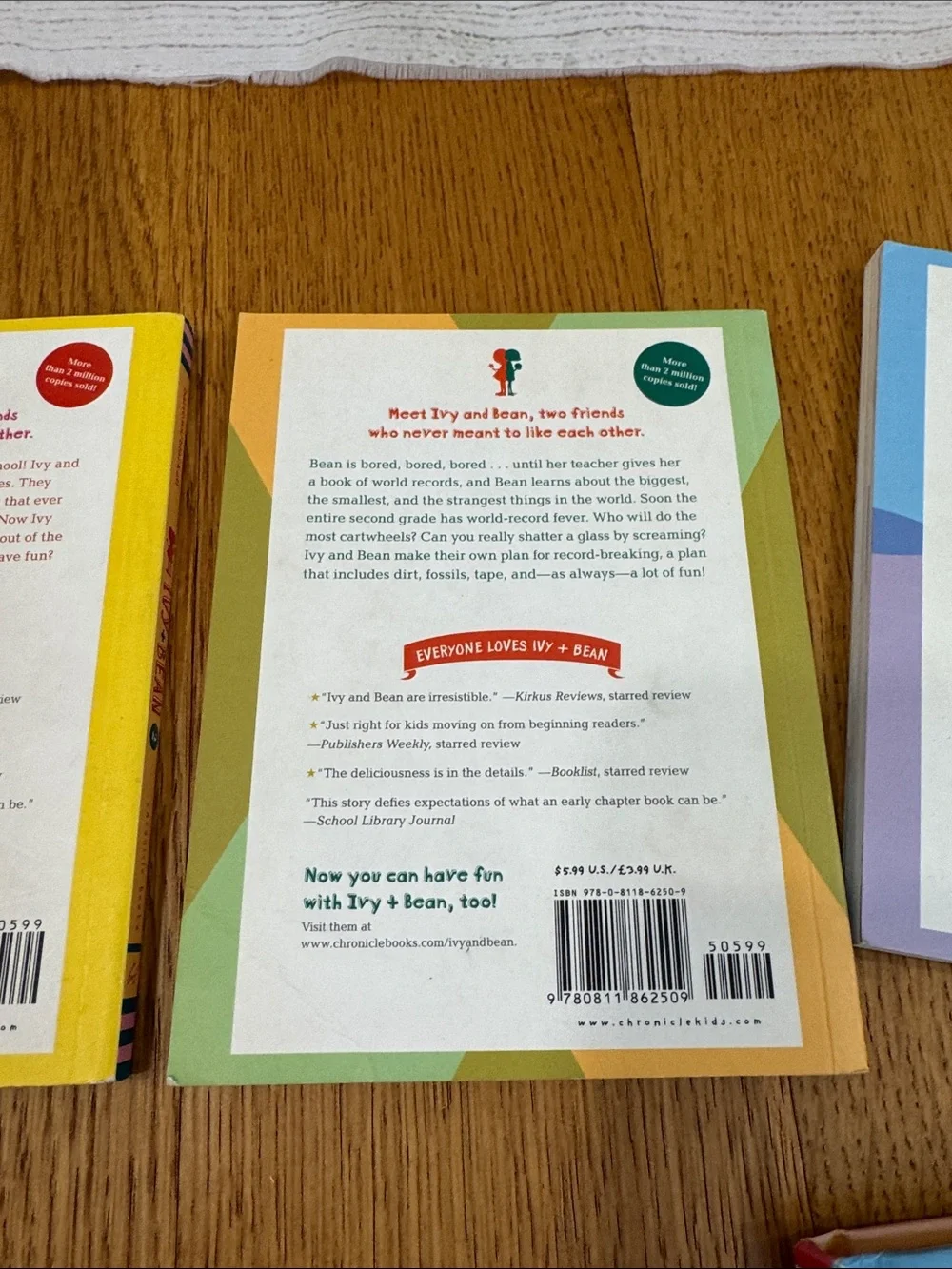 Set of 7 Ivy + Bean Children's Books lot includes books 1,2,3,4,5,7,9